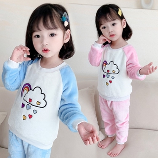 Set Đồ Ngủ Ngắn In Hình Dễ Thương Cho Bé