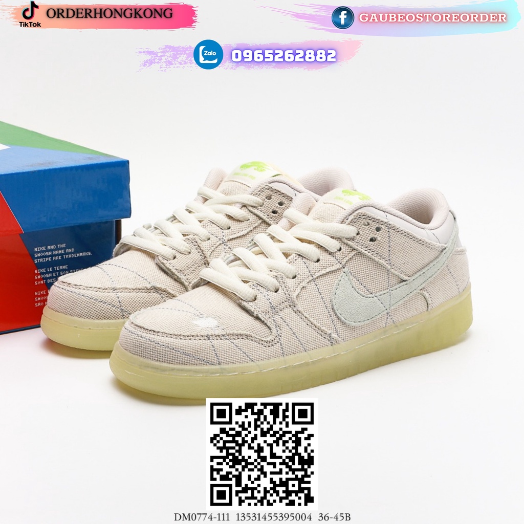 DM0774-111 395004 Nhận Order Hỗ Trợ Free Ship Giày 1:1 Sneaker ***Nike SB Dunk Low “Mummy”