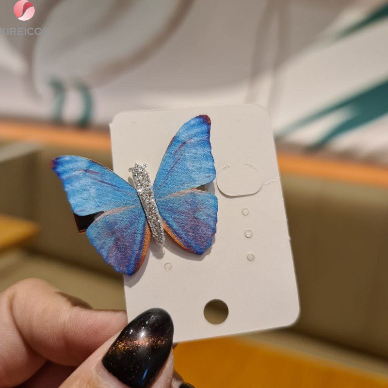 Kẹp Tóc Mái Hình Bướm Tiểu Thư Siêu Xinh Hot Trend Hàn Quốc