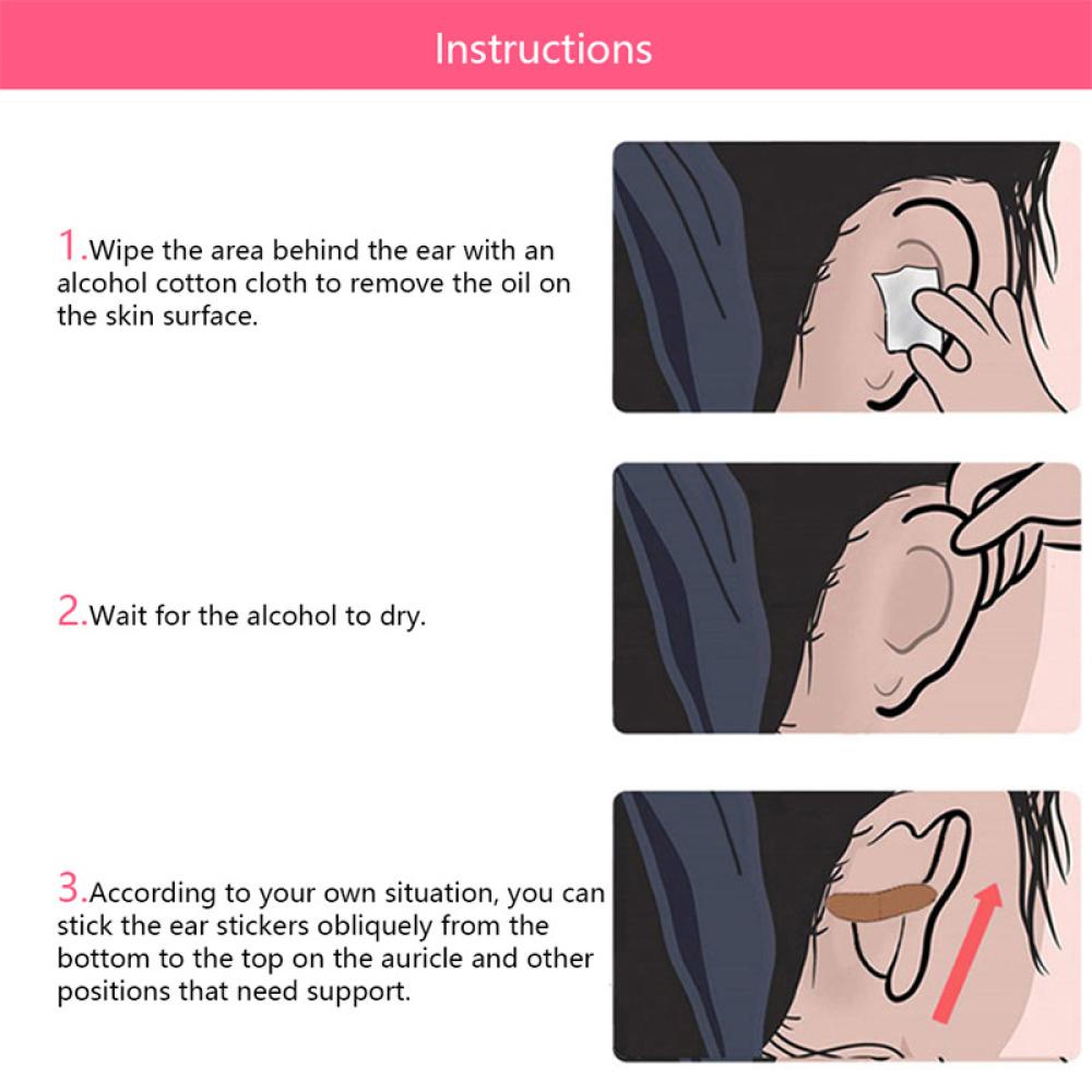 Miếng Dán Silicone Vô Hình Chỉnh Sửa Tai Elf Q7U8