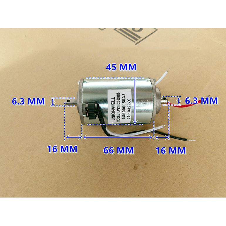 Động cơ motor DC 120V 15W Tốc độ 3800 vòng có thể làm mô tơ phát điện rất tốt - LK0145