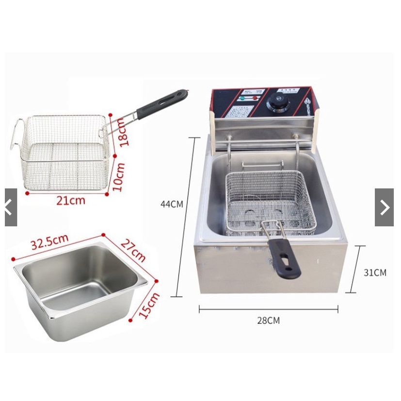 [HÀNG SUNNY CHÍNH HÃNG] Bếp chiên nhúng đơn Sunny SN-01.dung tích 6L