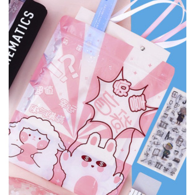 Túi Quà Tặng Bất Ngờ Thiết Kế Dễ Thương Cho Học Sinh, Túi mù dành cho các bạn học sinh