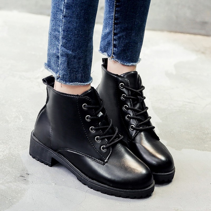 Boot nữ cao cổ đế 5cm  1709 diệu shop