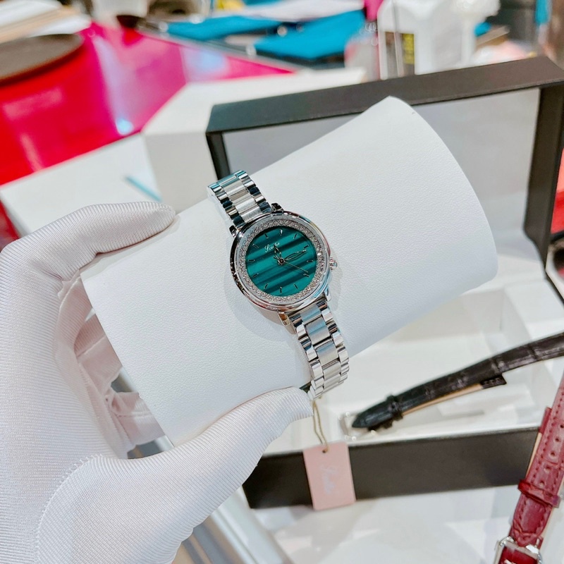 Đồng hồ nữ Scottie mặt xanh hot trend bền bỉ sang trọng Mai Luxury Watch SC 9155