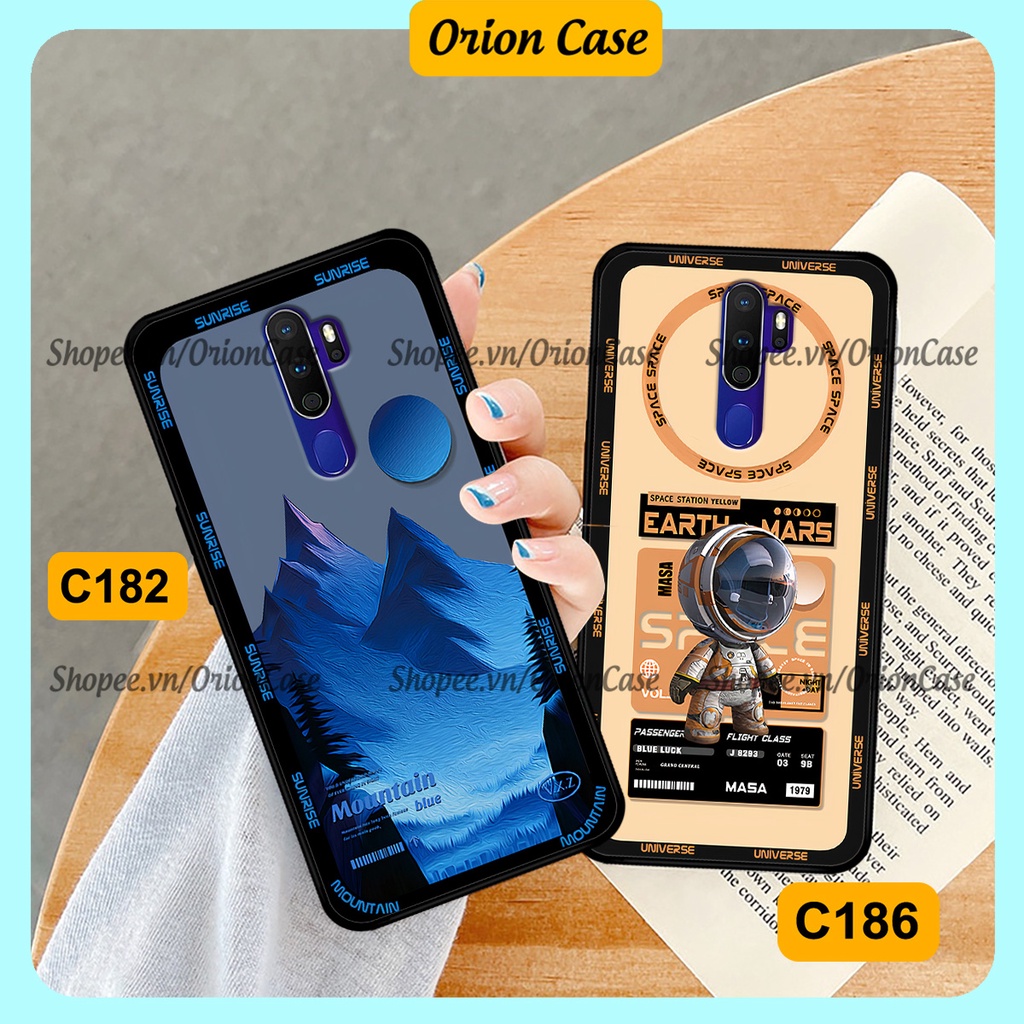 Ốp Oppo A5 2020 / A9 2020 in hình astronaut pro nasa, moutain cá tính.ốp lưng chống sốc.