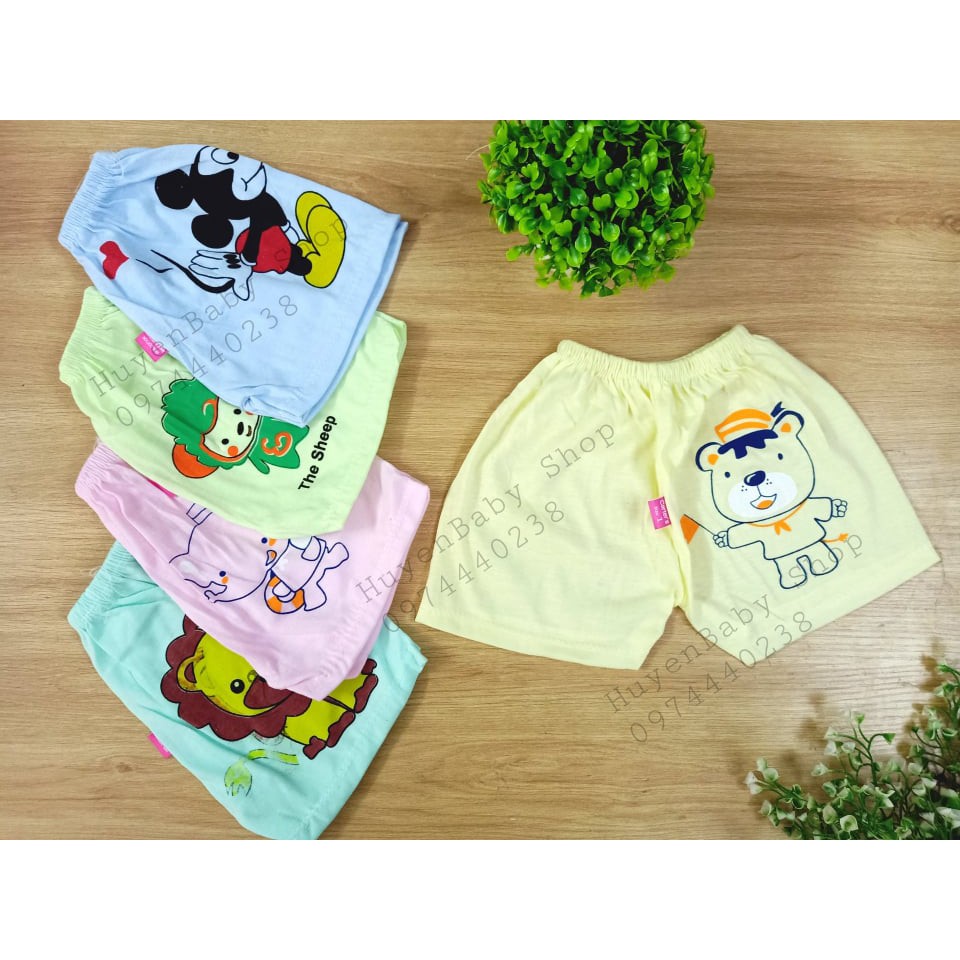 (Giá tốt nhất) Quần đùi chục cotton in hình cho bé - Carter