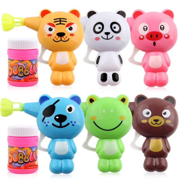 ĐỒ CHƠI CON THÚ THỔI BONG BÓNG NGỘ NGHĨNH CHO BÉ