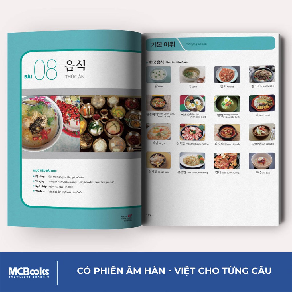 Sách Tiếng Hàn Tổng Hợp Dành Cho Người Việt Nam Trình Độ Sơ Cấp Tập 1 Bản Màu