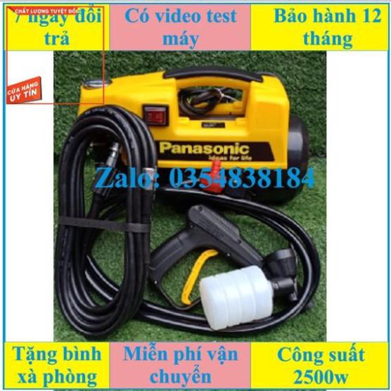 Máy rửa xe mini PANASONIC áp lực cao hàng công ty