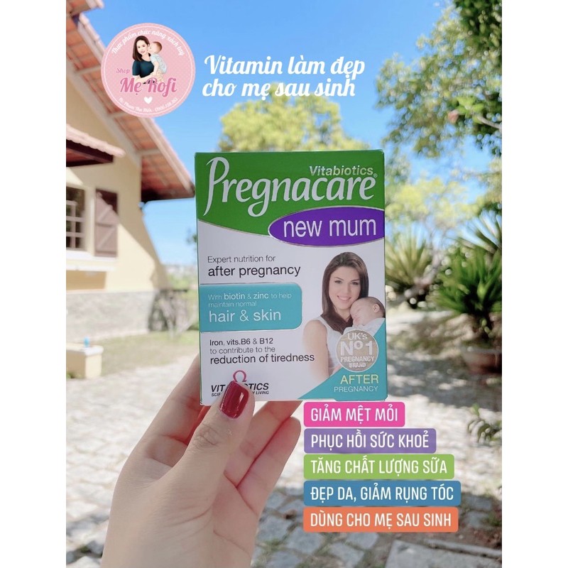 Vitamin làm đẹp cho mẹ Pregnacare newmum