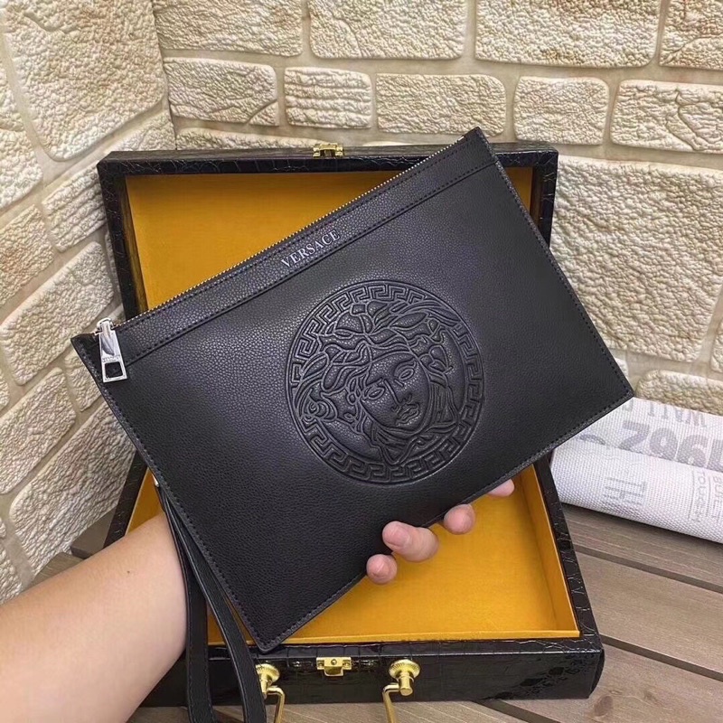 Ví cầm tay Versace- cao cấp Au nhập khẩu new fullbox