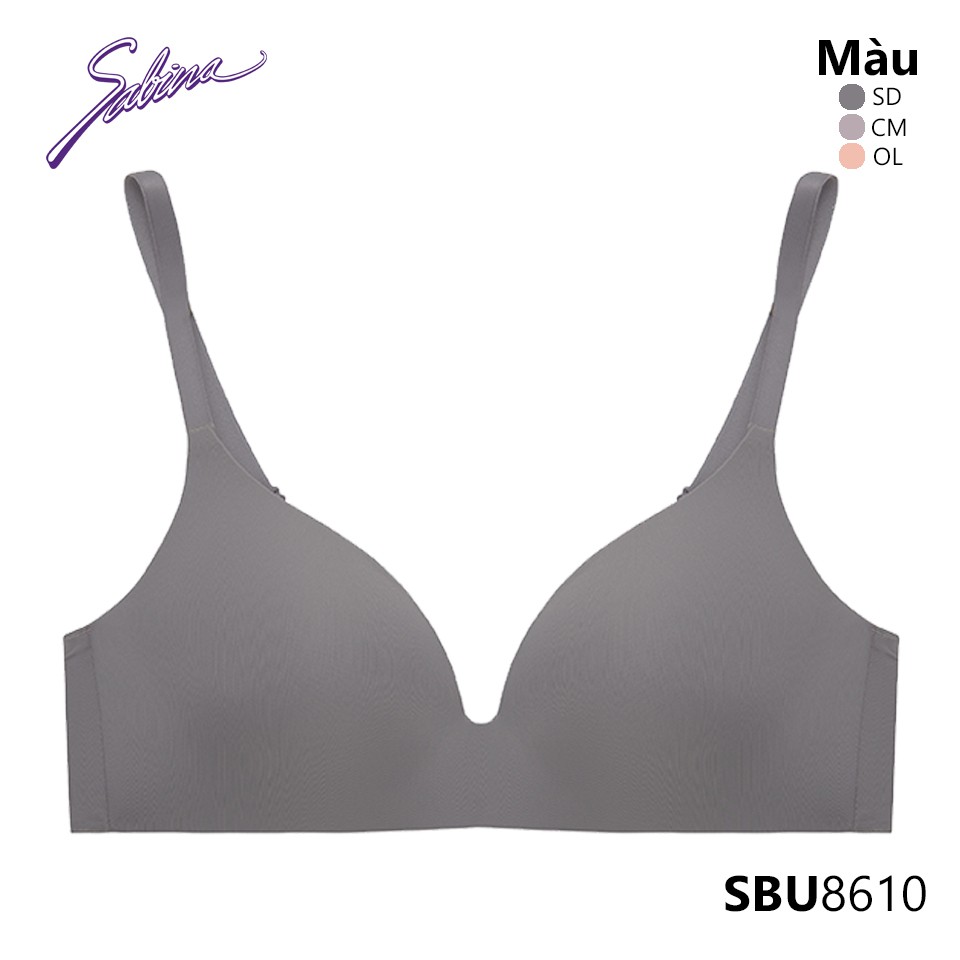 [Mã WABR1111 giảm 10% đơn 250K] Áo Lót Mút Đệm Nhẹ Không Viền May Màu Trơn Thời Trang Pretty Perfect By Sabina SBU8610