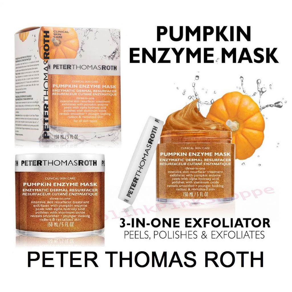(TÁCH SÉT ) Mặt nạ Peter Thomas Roth Pumpkin Enzyme Mask Enzymatic Dermal Resurfacer MỸ