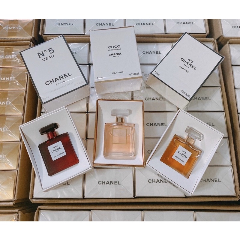 Nước hoa mini Cha..nel n5 đỏ 7.5ml hộp đẹp