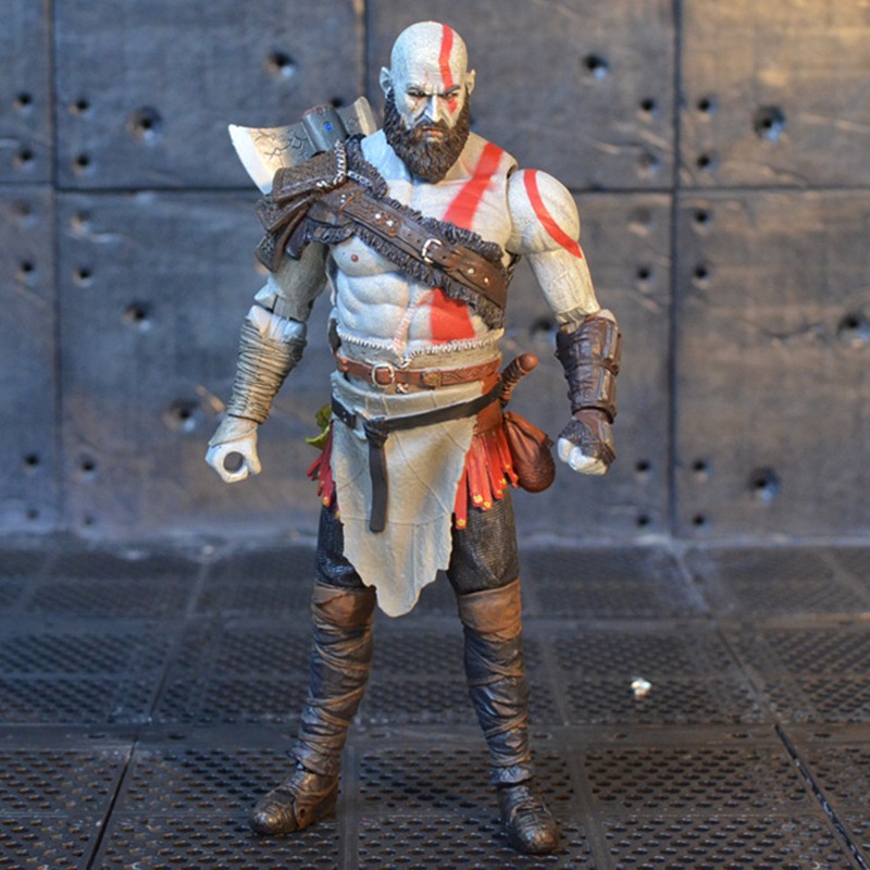 Set 4 Mô Hình Đồ Chơi Nhân Vật Trong Game God Of War