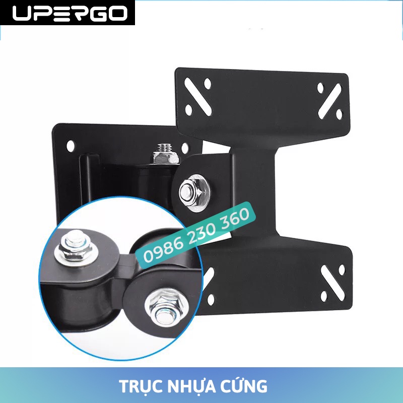 Giá Treo Màn Hình Máy Tính  F01 Xoay 180 Độ Hỗ Trợ Màn Hình 17 Inch - 27 Inch Thiết Kế Treo Tường