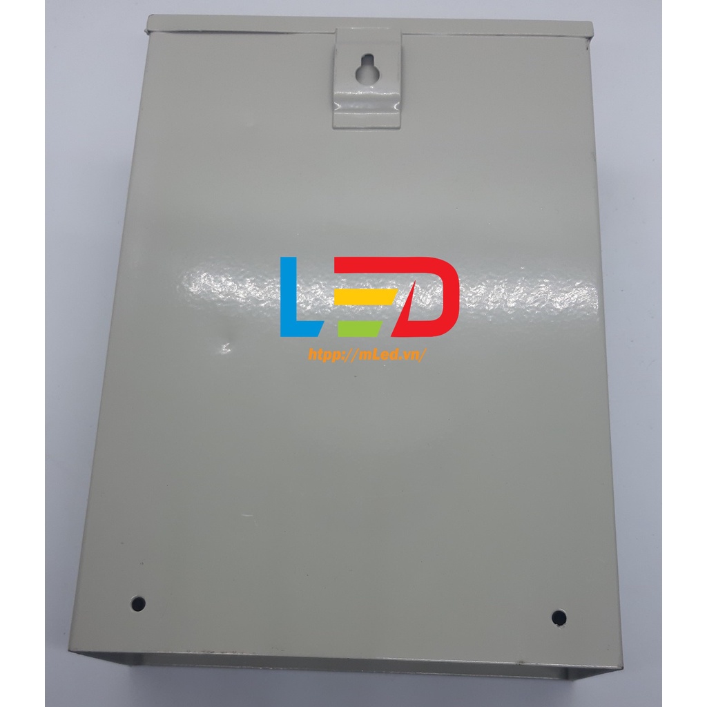 Nguồn 5V 70A - 12V 34A  vỏ sắt tem vàng ngoài trời, chống nước, dùng cho đèn led liền dây, led full, màn hình ma trận