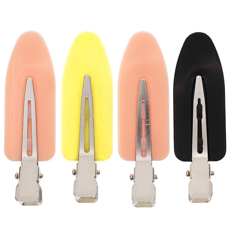 Bộ 2 / 3 / 4 Kẹp Tóc Không Đường May Cố Định Tóc Mái