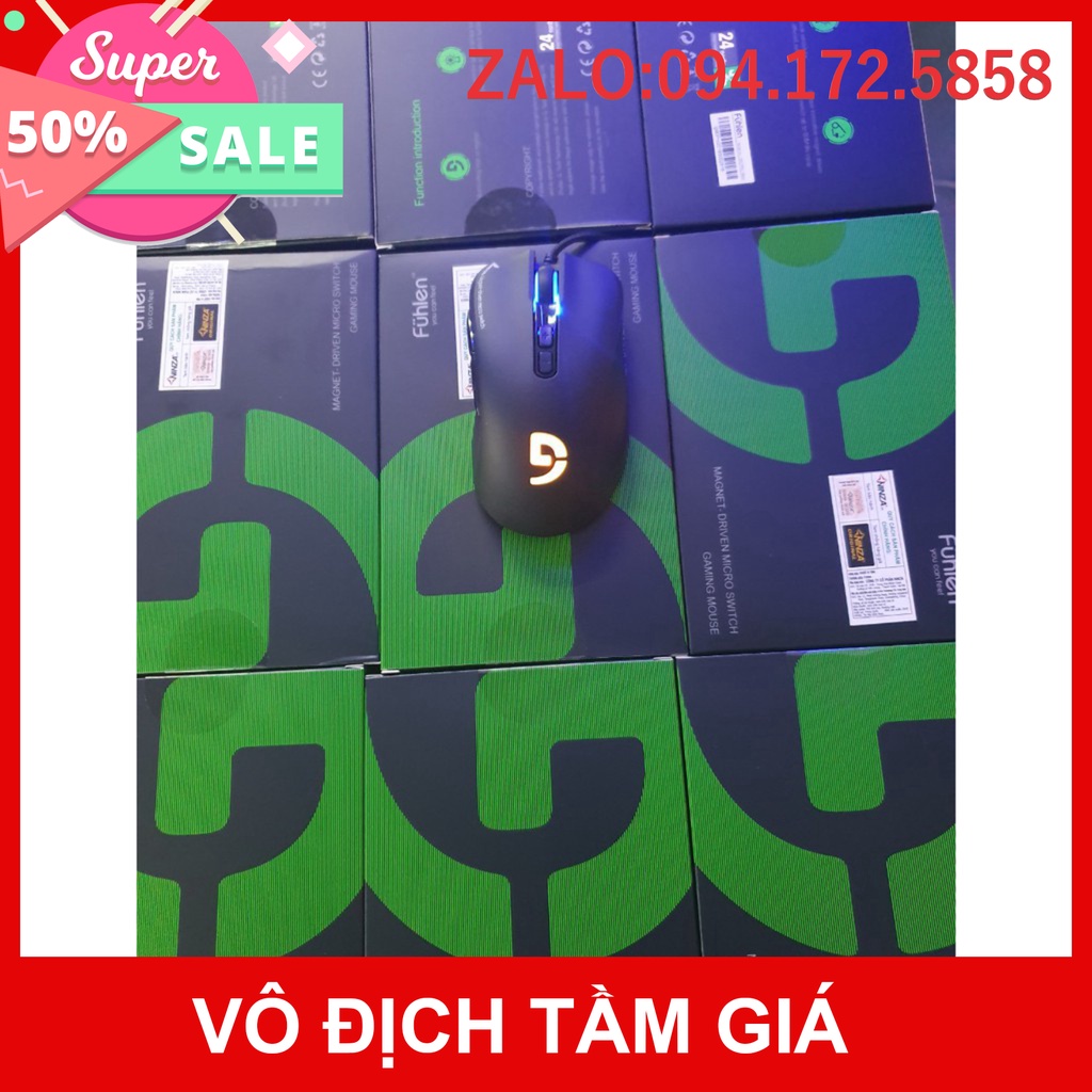 HOT - chuột fuhlen g90 pro chuyên games