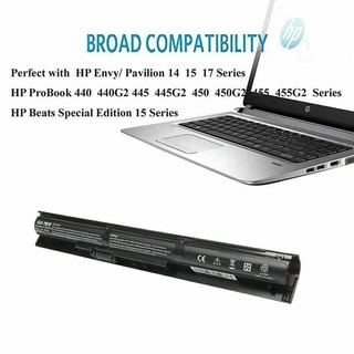 Pin Laptop HP VI04 ProBook 440 445 450 455 G2 HP Pavilion 15 17 Envy 14 15 17 Nhập Khẩu