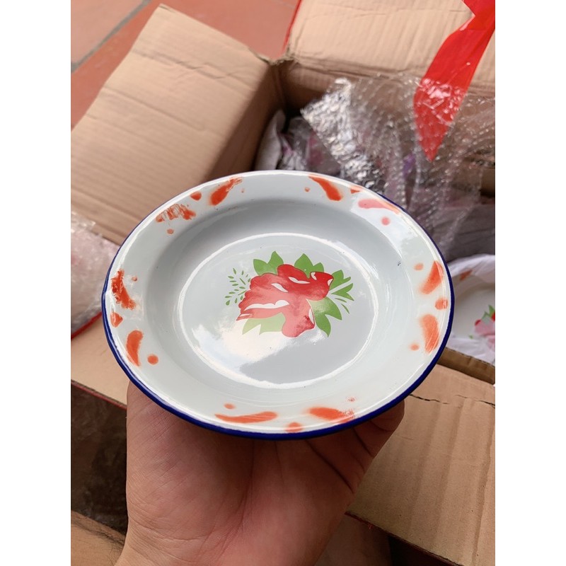 Đĩa tráng men  sz từ 14&20cm  giá chỉ từ 25&36k