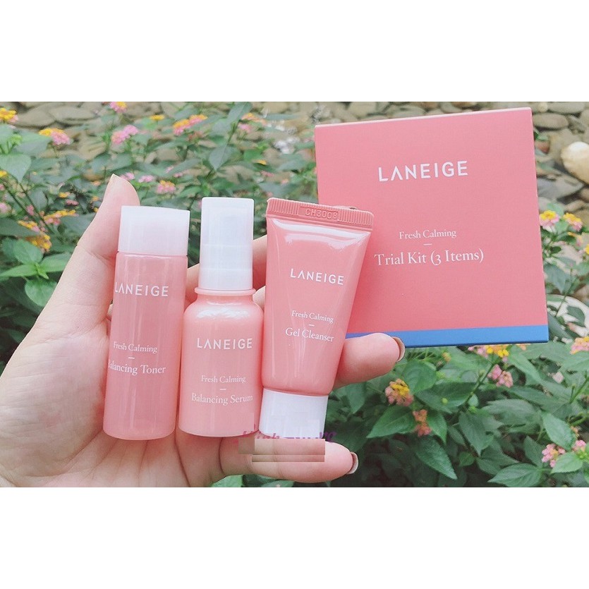 set mini Laneige Fresh Calming