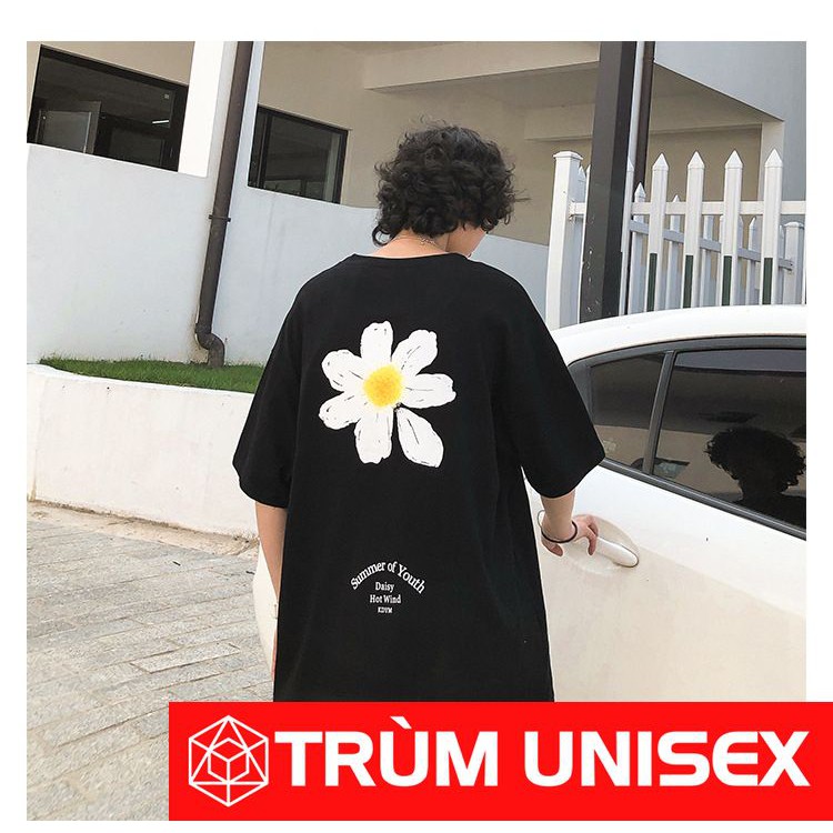 Áo Thun Nam Tay Lỡ form rộng Stee DAISY FLOWER Unisex | BigBuy360 - bigbuy360.vn