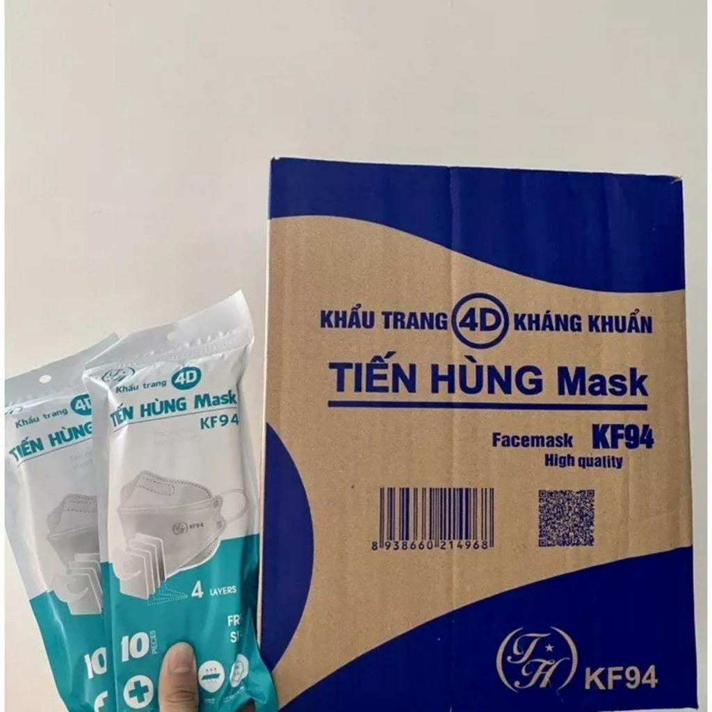 THÙNG 300 CHIẾC KHẨU TRANG HÌNH CA 4 lớp KF94 MASK CHỐNG BỤI ,KHÁNG KHUẨN