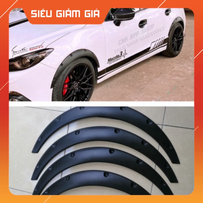 Cua lốp thể thao cho xe mazda3 , 3S các đời 2010-2014 _ 2015_2020 Hàng Cao Cấp