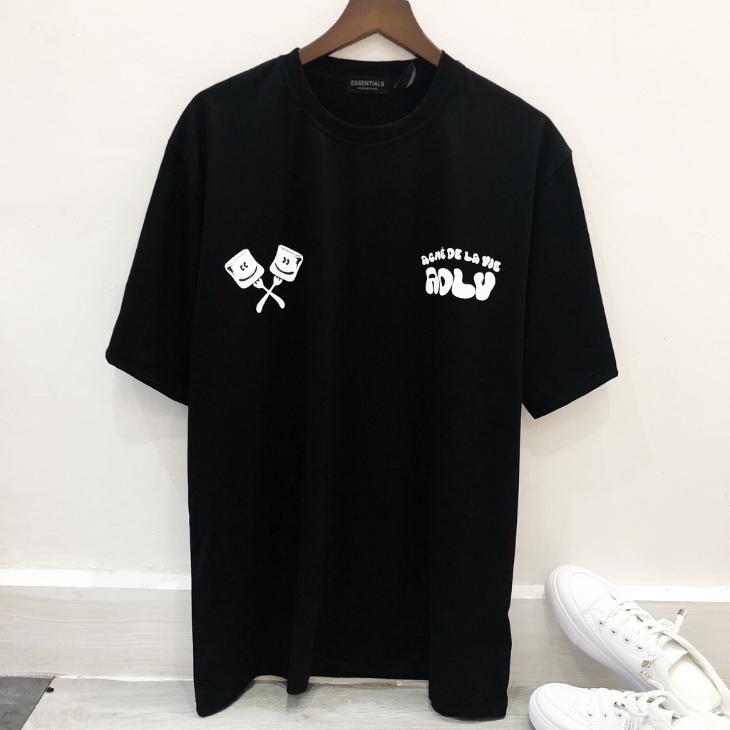 Áo thun tay lỡ ADLV cao cấp, áo phông nam nữ T shirt unisex, Dricco official