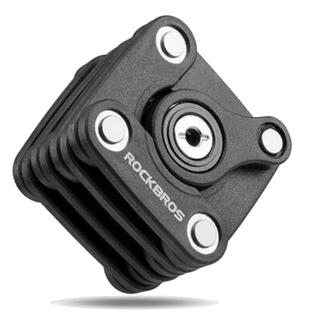 Ổ khóa dây xe đạp chống trộm rockbros