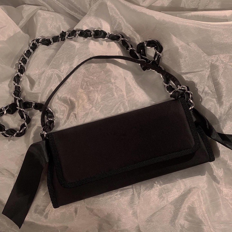 The Pina - Túi xách satin kèm 2 loại quai