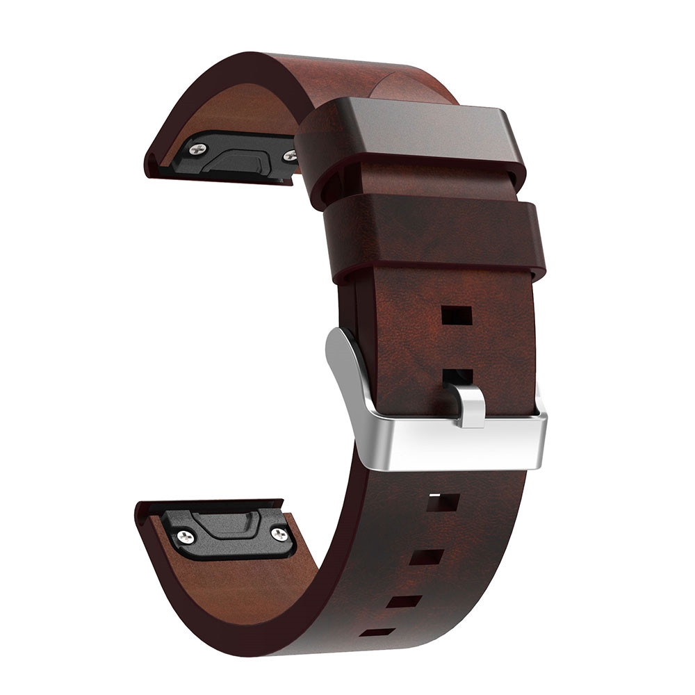 Genuine Leather Strap Watch Band with Quick Fit For Garmin Fenix 5 5S 5X Forerunner 935 Smartwatch