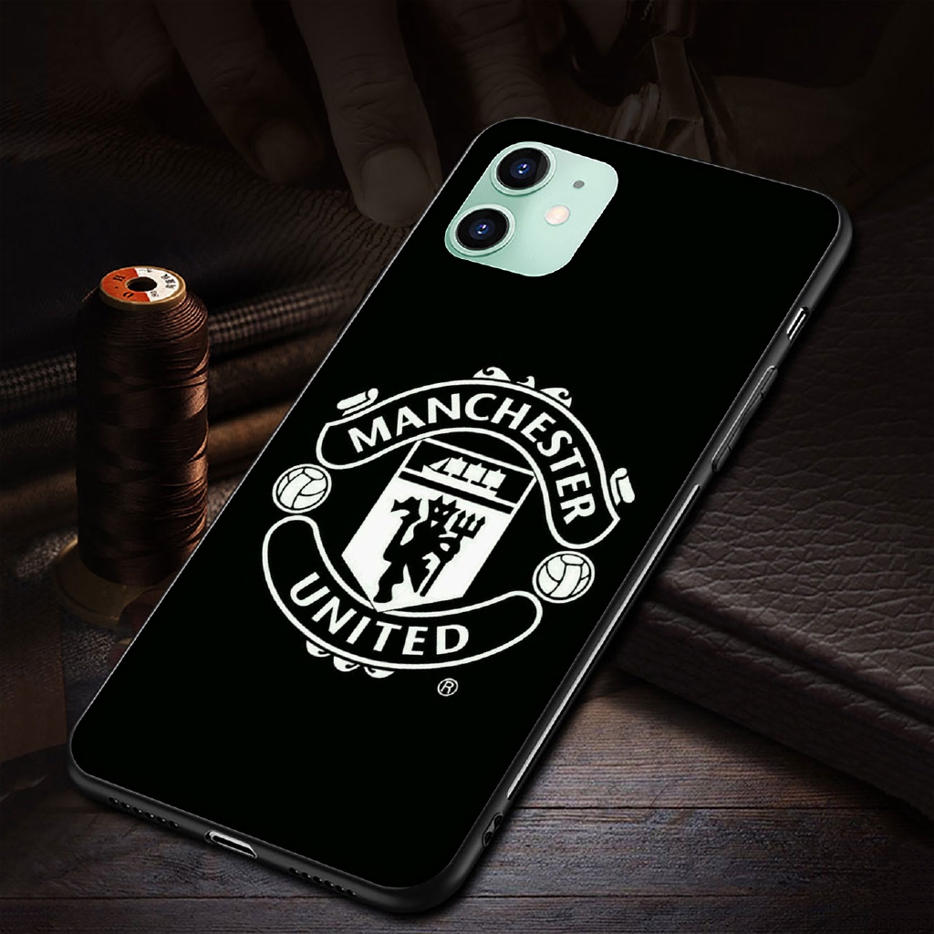 Ốp Điện Thoại Silicon Mềm Hình Man Utd Manchester United Fc Man Utd Cho Iphone 11 Pro Xr X Xs Max 6 7 8 6s Plus