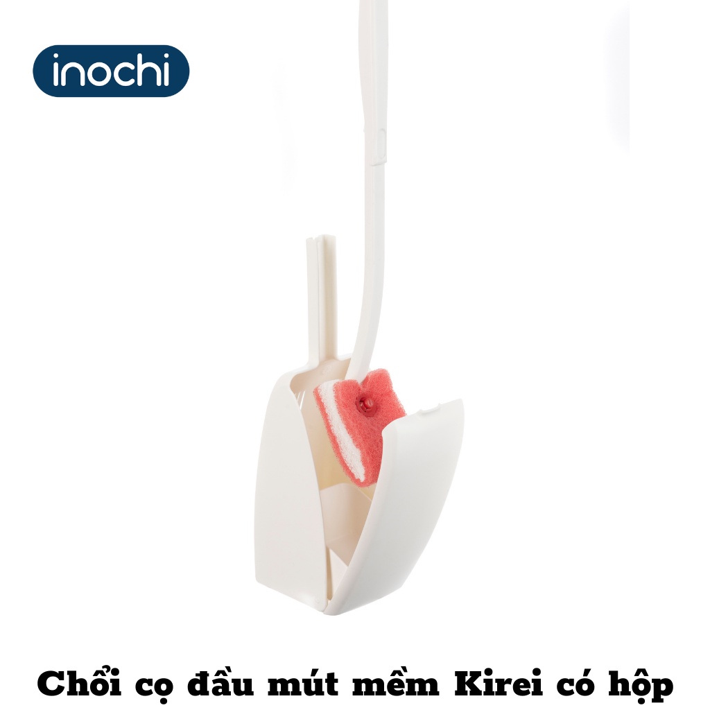 Chổi Cọ Toilet Kirei Cao Cấp INOCHI, Thiết Kế Thông Minh, Dễ Dàng Sử Dụng