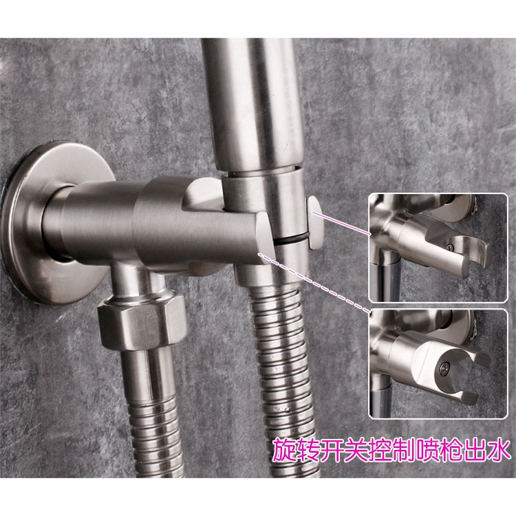 Suisha Bộ Van Vòi Xịt toilet Bằng Thép Không Gỉ sus304 Cao Cấp