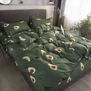 Set 5 món chăn ga gối Cotton Poly Hàn quốc