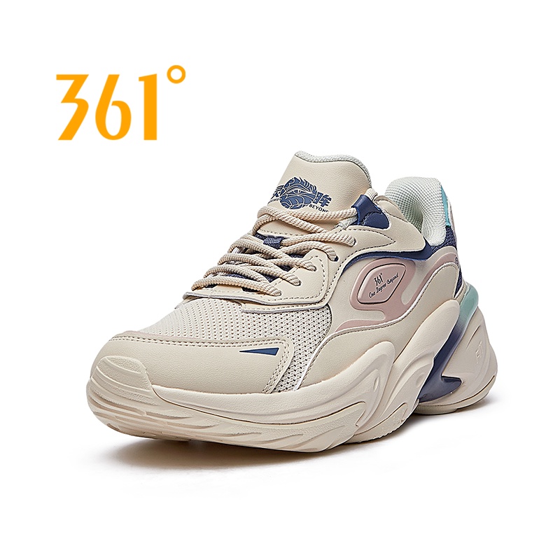 361 Degrees Women's Retro Culture Shoes Fashion Soft Breathable Shock Absorption Lightweight Rebound 582136776