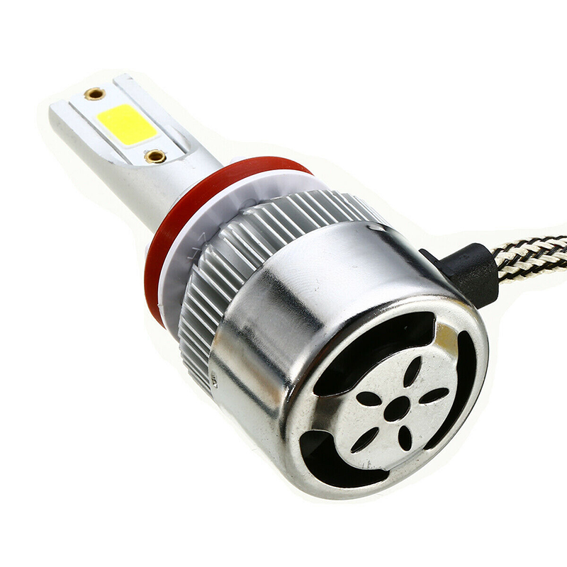 1 Đèn Pha Led C6 H4 H7 H11 9012 9004 Cho Xe Hơi