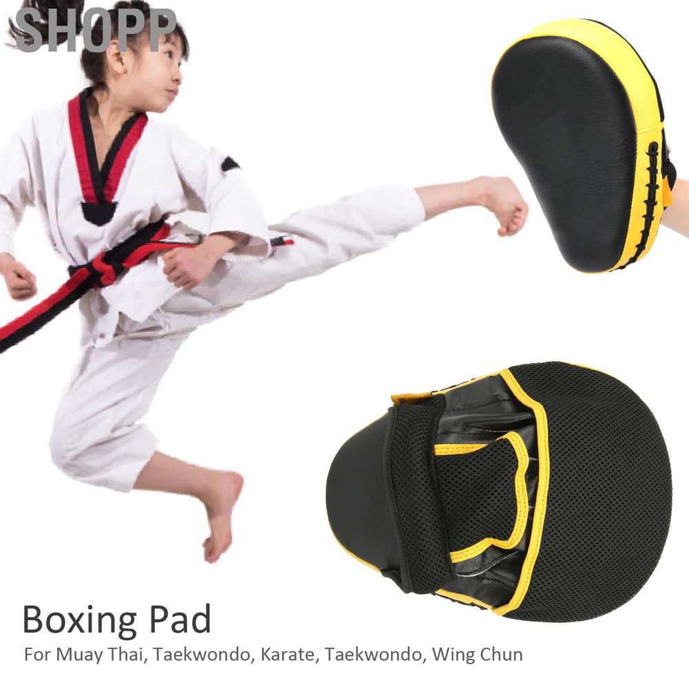 Đệm dày kiểu cong tập đấm bốc MMA/Thai Taekwondo Karate SHOPP