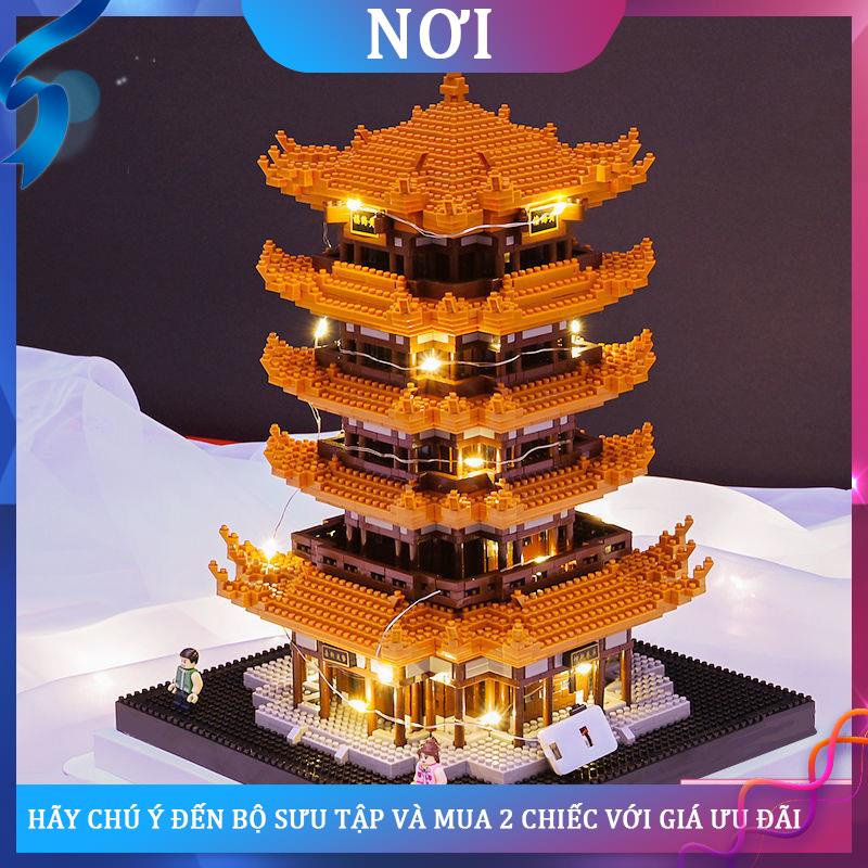 Quảng trường Thiên An Môn Độ khó cao Tương thích lớn Lego dành cho người Khối xây dựng hạt nhỏ lâu đài các chàng trai và