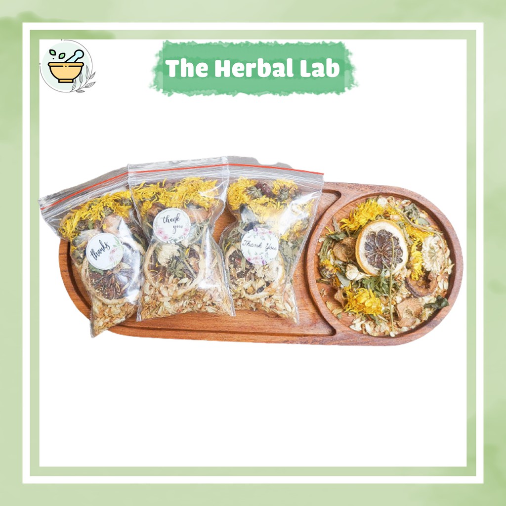 [THE HERBAL LAB] Trà hoa thảo mộc xông mặt, ngâm chân HANDMADE