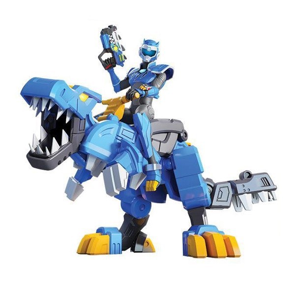 Đồ Chơi Mô Hình Mini Force Khủng Long Tyranno Sấm Sét Và Siêu Nhân Volt Tốc Độ 304004