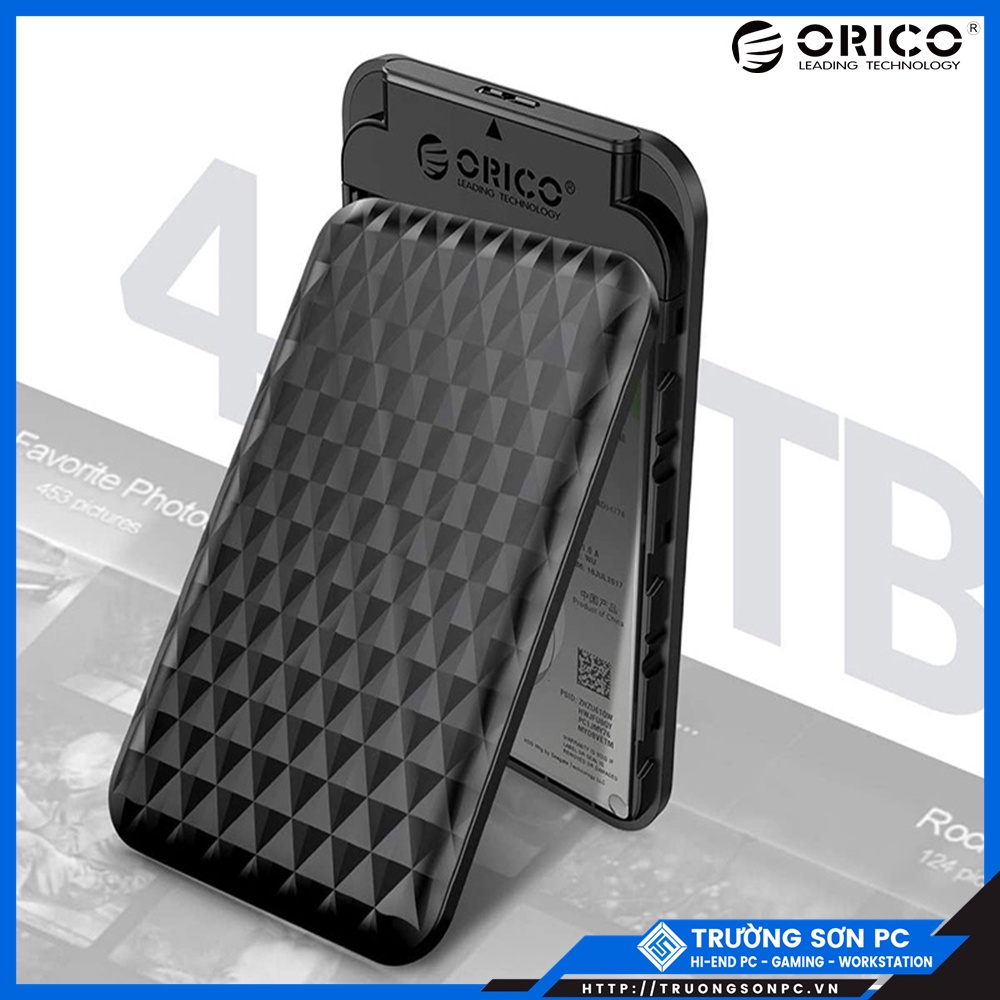 Box Đựng Ổ Cứng ORICO 2569S3/ 2520U3/ Hộp Đựng Ổ Cứng HDD/ SSD 2.5Inch USB3.0 | Chính Hãng Bảo Hành 12 Tháng