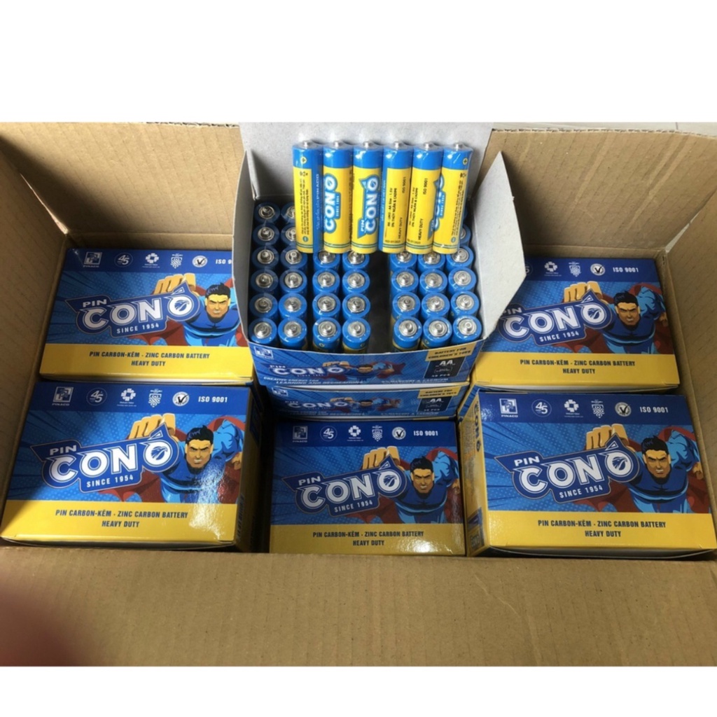 Pin tiểu con Ó loại mới - Pin AA tốt 40 viên