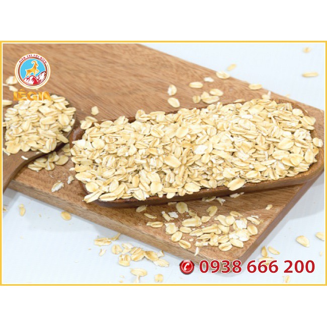 HẠT YẾN MẠCH CÁN DẸT ROLLED OATS 1KG