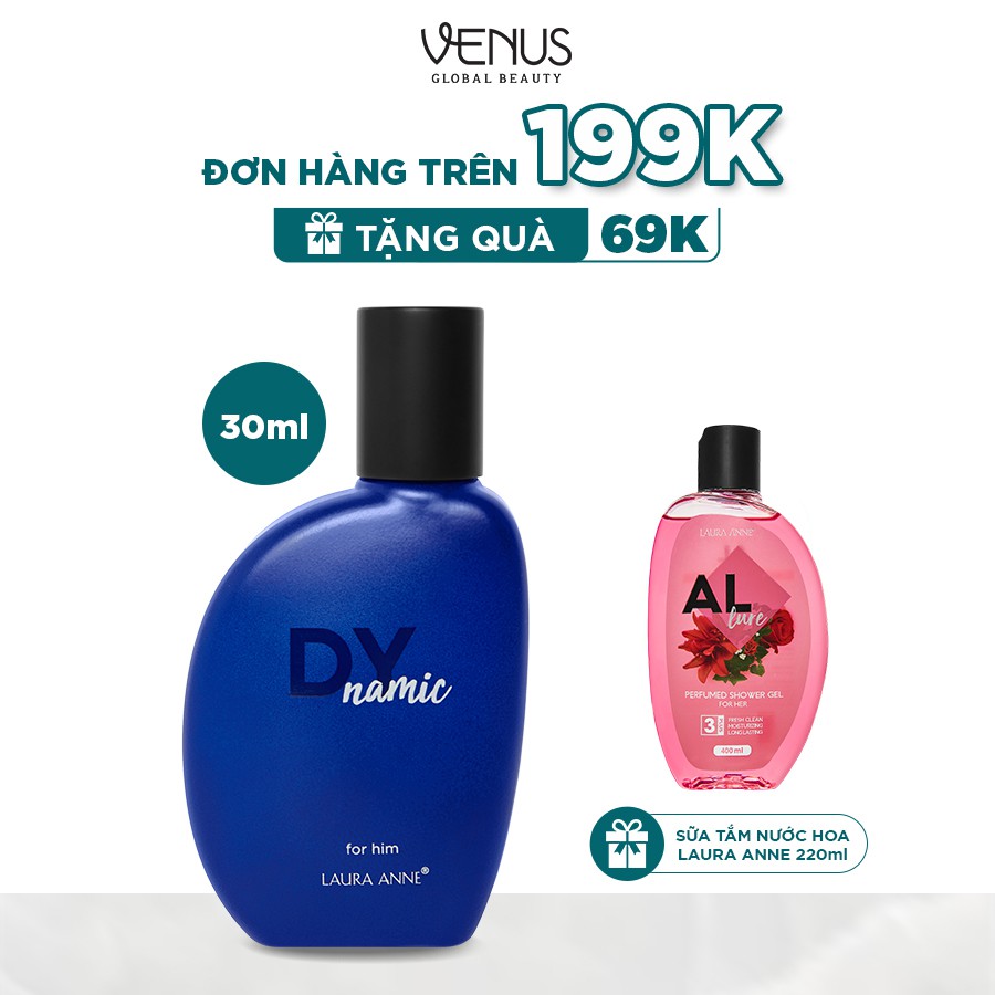 Nước hoa nam Laura Anne Dynamic For Him chính hãng 30ml | WebRaoVat - webraovat.net.vn