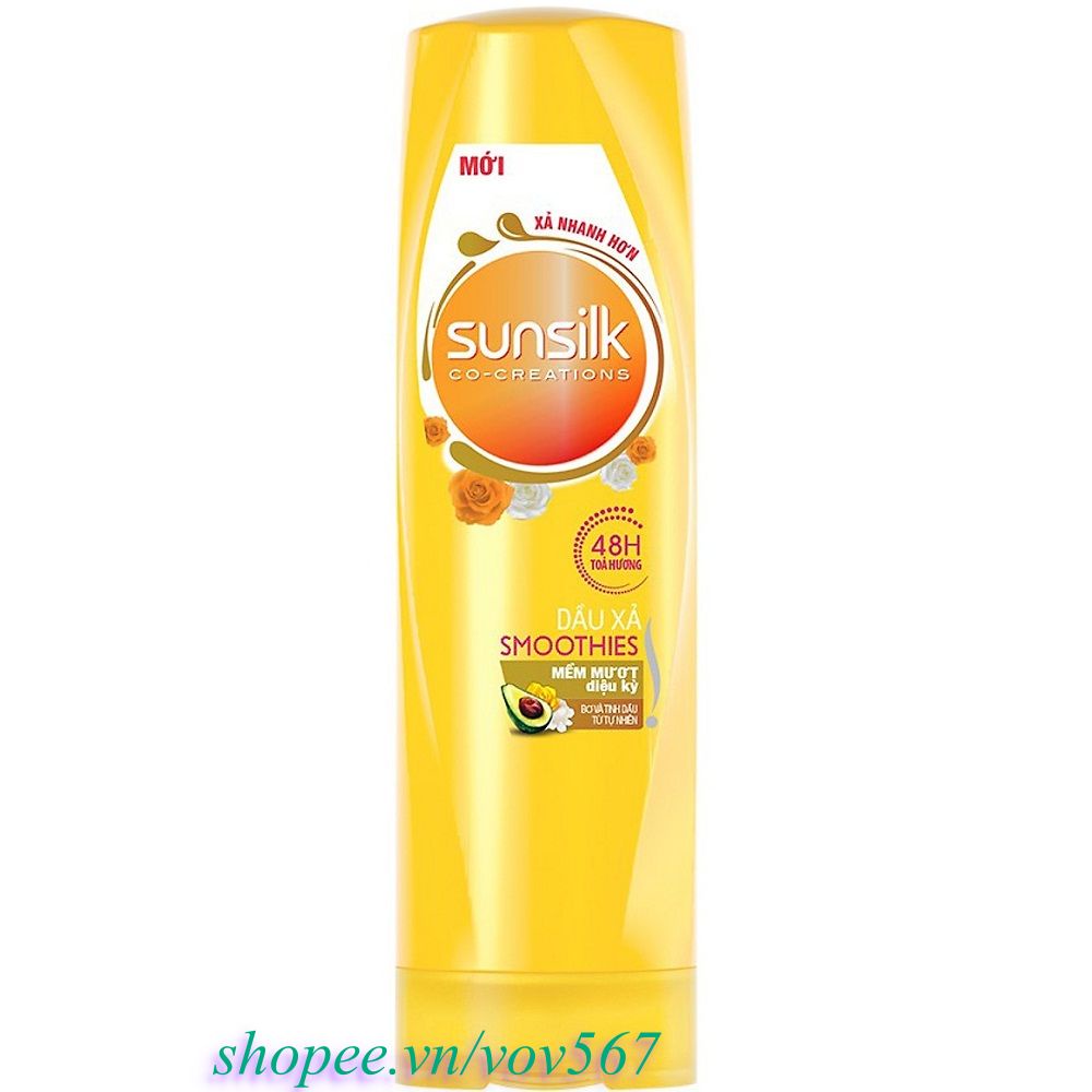 Dầu Xả Sunsilk 320G mềm mượt 100% chính hãng