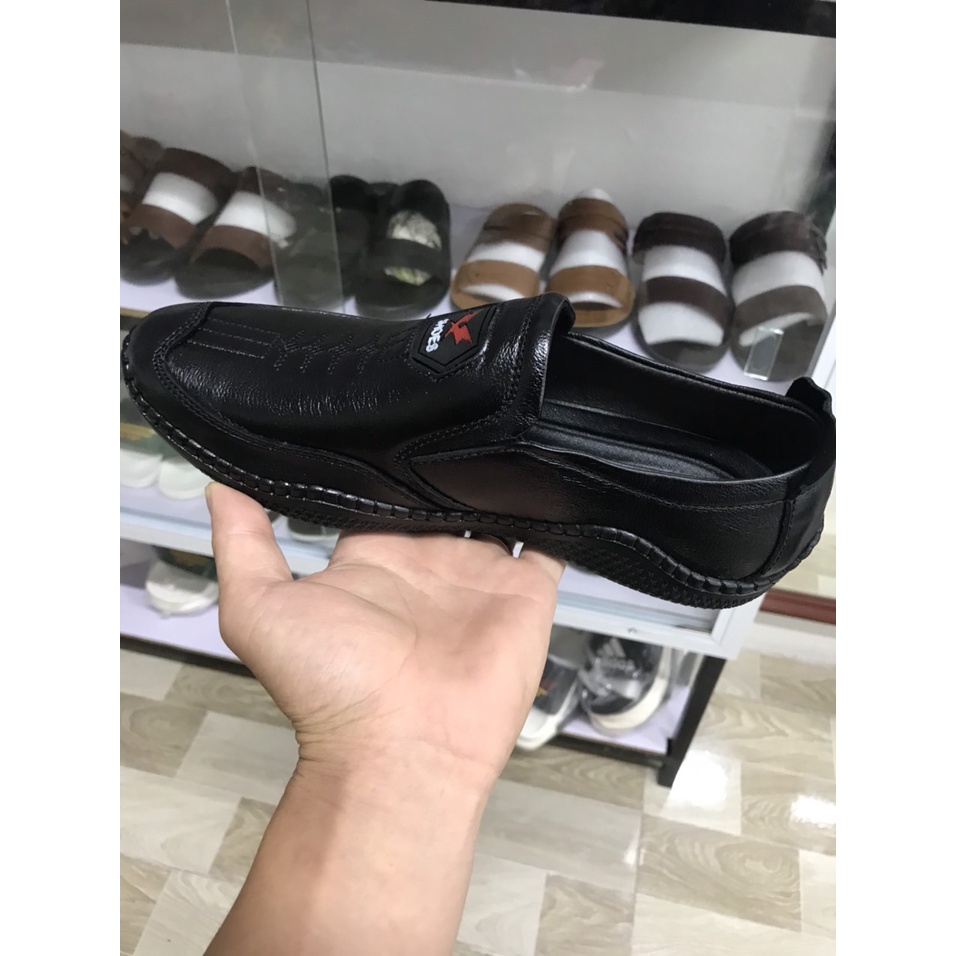 Giày Da Nam( ĐẾ KHÂU CỰC BỀN )Giày da bò thật 100%